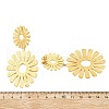 304 Stainless Steel Dangle Stud Earrings for Women EJEW-K268-12A-G-5