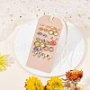 Portable PU Leather Earring Display Cards EDIS-WH0029-09-6