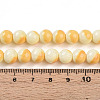 Baking Painted Glass Beads Strands DGLA-N012-8mm-03-4