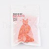 Transparent Colours Rainbow Glass Bugle Beads X-TSDB6MM169-3