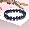 Valentine Day Gift for Husband Stretchy Gemstone Bracelets BJEW-G073-51mm-15-5