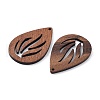 Walnut Wood Laser Cut Pendants WOOD-Q051-04A-2