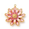 304 Stainless Steel Enamel Pendants STAS-D362-04G-01-1