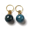 Natural Apatite Openable Perfume Bottle Pendants G-A026-02A-2