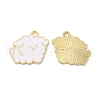 Alloy Enamel Pendants ENAM-D046-22G-02-1