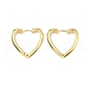 Brass Hoop Earrings EJEW-D323-01G-4