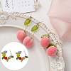 WADORN DIY Acrylic & Acrylic Leaf Pendants Jewelry Making Finding Kit DIY-WR0004-15-6
