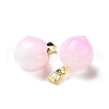 Opaque Spray Painted Glass Pendants GLAA-I050-14A-3