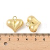 Heart Brass Pendants KK-M327-02D-G-3