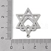 Non-Tarnish 304 Stainless Steel Pendants STAS-B062-19P-3