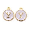 Golden Plated Alloy Charms ENAM-S118-01Y-1