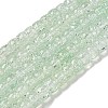 Transparent Spray Painting Crackle Glass Beads Strands GLAA-NH0001-05E-1
