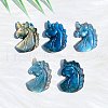 Natural Labradorite Carved Healing Unicorn Figurines PW-WG81184-01-1