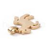 PVD Vacuum Plating 304 Stainless Steel Pendants STAS-G284-18G-3