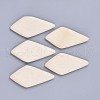 Undyed Beech Wood Beads X-WOOD-N003-002-1