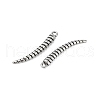 316 Surgical Stainless Steel Pendants STAS-G349-35AS-1-2