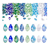   160Pcs 8 Colors Electroplate Glass Beads Strands GLAA-PH0003-31A-7