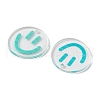 Transparent Printed Acrylic Pendants TACR-P005-01A-2