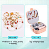 Square PU Leather & PP & Silicone Jewelry Set Box AJEW-TAC0014-13C-4