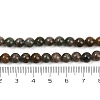 Natural Garnet Beads Strands G-H093-B04-6mm-5