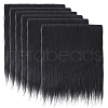 Faux Fur Squares Fabric BJEW-WH0515-11F-1