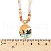 Natural Myanmar Jade Pendant Necklaces for Women NJEW-G165-01B-G-5