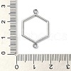 Rack Plating Alloy Links Connector Charms PALLOY-K023-04P-3