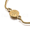 304 Stainless Steel Box Chain Slider Bracelets BJEW-TA00644-3