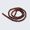 Natural Garnet Bead Strands G-G663-03-4mm-4