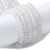 Natural Malaysia Jade Rondelle Beads Strands X-G-E316-2x4mm-63-1