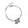 Bohemian Sun & Elephant Alloy Charm 3 Layer Anklets WGD5159-01-2