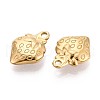 304 Stainless Steel Charms STAS-N108-47G-2