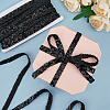 13M Polyester Lace Trims SRIB-WH0011-097A-5