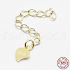 925 Sterling Silver Extender Chains STER-F032-10G-3