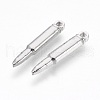 Tarnish Resistant 201 Stainless Steel Pendants STAS-O118-30P-1
