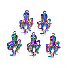 Rainbow Color Alloy Pendants PALLOY-N156-212-1