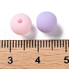 Rubberized Style Imitated Silicone Acrylic Beads X1-MACR-D029-01E-3