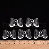 Transparent Acrylic Pendants TACR-T024-02BB-205-4