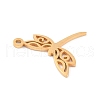 Ion Plating(IP) 201 Stainless Steel Pendants STAS-K003-01G-3