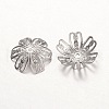 Tarnish Resistant 316 Surgical Stainless Steel Fancy Bead Caps STAS-K100-01P-2