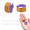  2 Rolls Special Coated Polyester Beading Threads OCOR-NB0002-06D-9