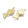 Brass Pendant Settings KK-S349-298-NF-2