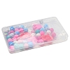 HOBBIESAY 12 Style Silicone Beads SIL-HY0001-07-4