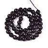 Dyed Natural White Jade Beads Strands G-T139-8mm-60-02-2
