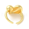 Brass Open Cuff Rings RJEW-R145-04G-3