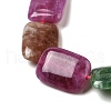 Natural Dyed Malaysia Jade Beads Strands G-B137-B02-01A-4