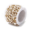 Handmade 304 Stainless Steel Beaded Chains CHS-L031-07G-01-3