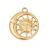 304 Stainless Steel Pendants STAS-C121-11G-1