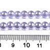 Electroplate Transparent Glass Beads Strands X-GLAA-T032-T6mm-AB01-2