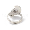 Alloy Fish Open Cuff Ring SENE-PW0017-13-3